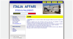 Desktop Screenshot of italiaffari.com